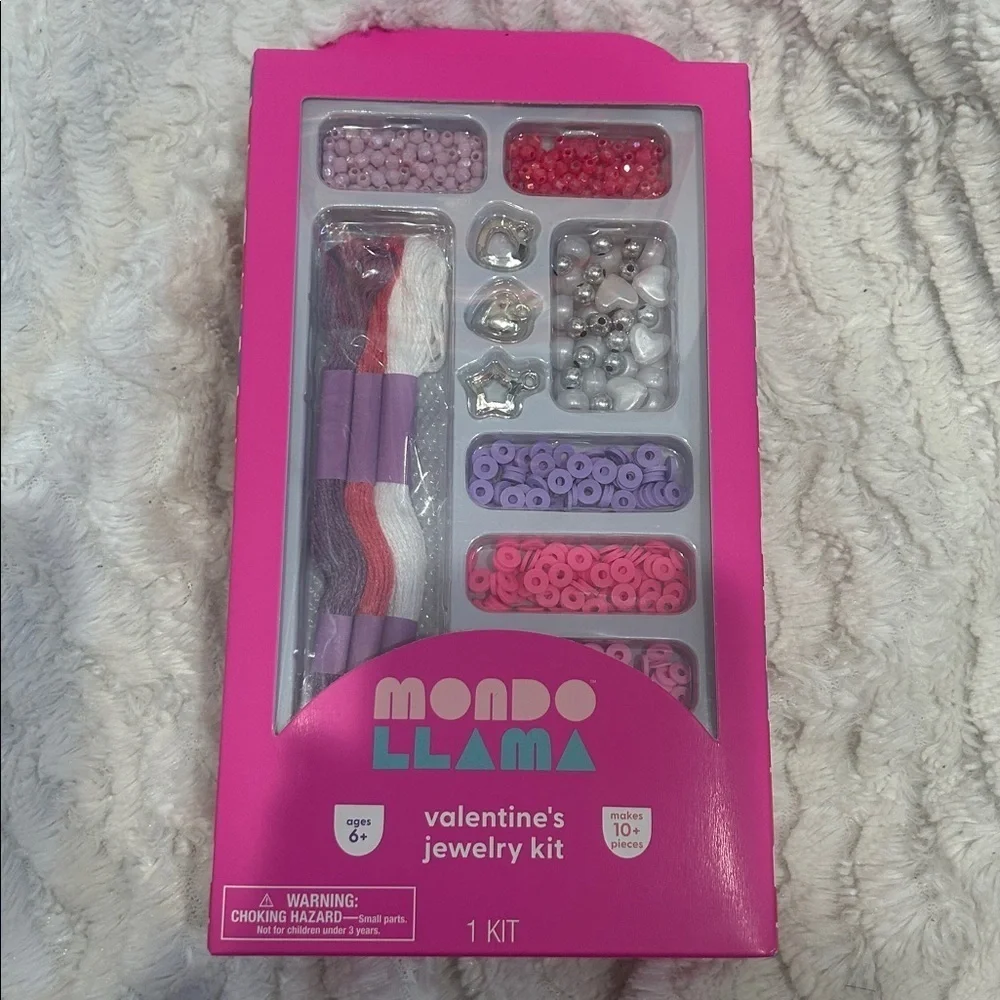 Swiftie Starter Valentine Jewelry Kit friendship charm bracelet kit pink/purple